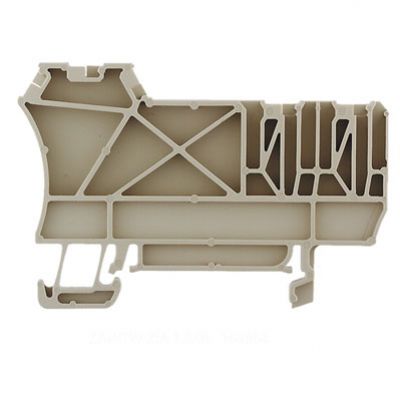WEIDMULLER ZAP/TW ZIA1.5/3L Płyta separacyjna (terminal), Płyta zamykająca i pośrednia, 68 mm x 45.8 mm, Ciemnobeżowy 1649540000 /50szt./ (1649540000)