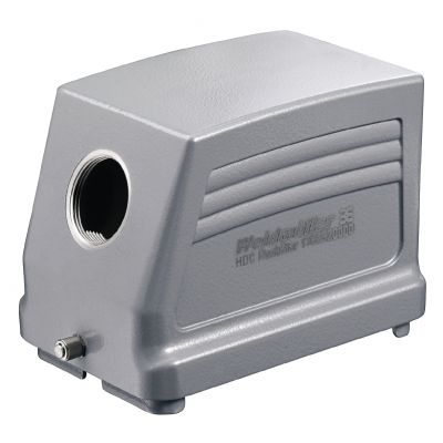 WEIDMULLER HDC 48B TSLU 1PG36G Obudowa (złącza przemysłowe), Wpust kablowy z boku, Korpus wtyczki, Zatrzask mocujący końcowy, na dole, Wielkość konstrukcyjna: 12, IP65 (po podłączen 1650860000 /1szt./ (1650860000)