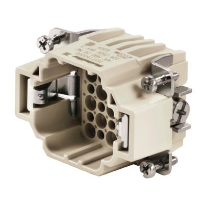 WEIDMULLER HDC HDD 24 MC Wkład styku (złącza przemysłowe), złącze męskie, 250 V, 10 A, Liczba biegunów: 24, Przyłącze zagniatane, Wielkość konstrukcyjna: 3 1651150000 /1szt./ (1651150000)