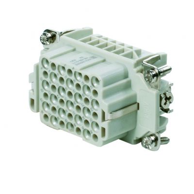 WEIDMULLER HDC HDD 42 FC Wkład styku (złącza przemysłowe), złącze żeńskie, 250 V, 10 A, Liczba biegunów: 42, Przyłącze zagniatane, Wielkość konstrukcyjna: 4 1651180000 /1szt./ (1651180000)