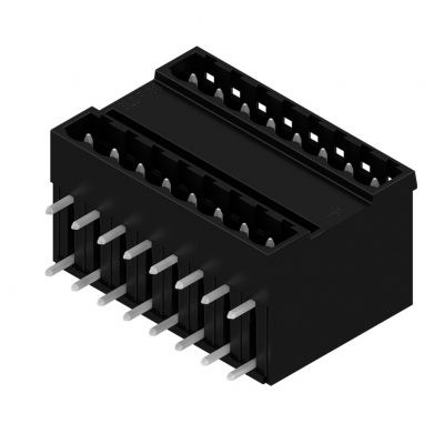 WEIDMULLER SLD 5.00/16/90G 4.5 SN BK BX Wtyki PCB (złącza płyty), 5.00 mm, Liczba biegunów: 16, kąt odejścia: 90° 1653760000 /20szt./ (1653760000)