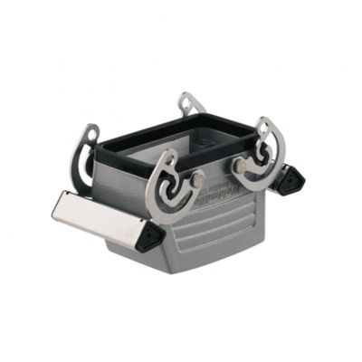 WEIDMULLER HDC 10B KBU 1PG16G Obudowa (złącza przemysłowe), Obudowa złącza, Zatrzask mocujący boczny u dołu, Wielkość konstrukcyjna: 4, IP65 (po podłączeniu) 1654580000 /1szt./ (1654580000)
