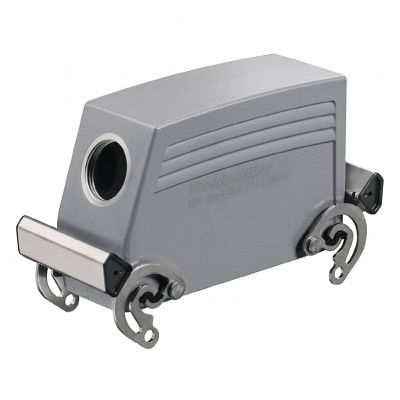 WEIDMULLER HDC 64D TSBO 1PG21G Obudowa (złącza przemysłowe), Wpust kablowy z boku, Korpus wtyczki, Zatrzask mocujący boczny u g&oacute;ry, Wielkość konstrukcyjna: 8, IP65 (po podłąc 1661940000 /1szt./ (1661940000)
