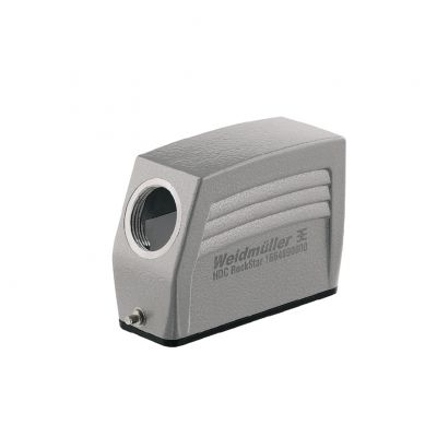 WEIDMULLER HDC 16A TSLU 1PG16G Obudowa (złącza przemysłowe), Wpust kablowy z boku, Korpus wtyczki, Zatrzask mocujący końcowy, na dole, Wielkość konstrukcyjna: 5, IP65 (po podłączeni 1664690000 /1szt./ (1664690000)