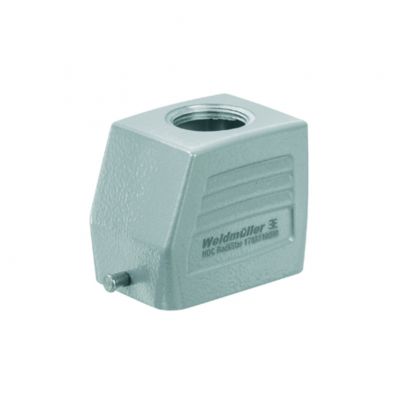 WEIDMULLER HDC 06B TOLU 1PG13G Obudowa (złącza przemysłowe), Wpust kablowy od g&oacute;ry, Korpus wtyczki, Zatrzask mocujący końcowy, na dole, Wielkość konstrukcyjna: 3, IP65 (po po 1670500000 /1szt./ (1670500000)