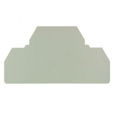 WEIDMULLER ZAP/TW ZDK2.5 Płyta separacyjna (terminal), Płyta zamykająca i pośrednia, 79 mm x 43 mm, Ciemnobeżowy 1674730000 /20szt./ (1674730000)