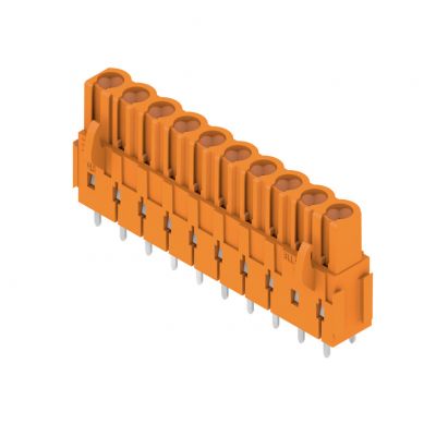 WEIDMULLER BLL 5.08/10/180B 3.2SN OR BX Wtyki PCB (złącza płyty), 5.08 mm, Liczba biegunów: 10, kąt odejścia: 180° 1682810000 /30szt./ (1682810000)