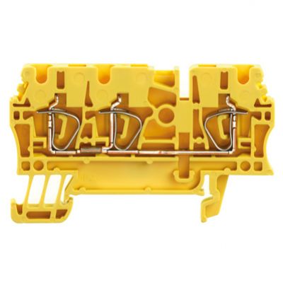 WEIDMULLER ZDU 2.5/3AN GE Blok zacisku przelotowego, złącze sprężynowe, 2.5 mm², 800 V, 24 A, liczba przyłączeń: 3 1683350000 /100szt./ (1683350000)