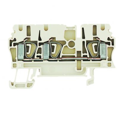 WEIDMULLER ZDU 2.5/3AN WS Blok zacisku przelotowego, złącze sprężynowe, 2.5 mm², 800 V, 24 A, liczba przyłączeń: 3 1683400000 /100szt./ (1683400000)