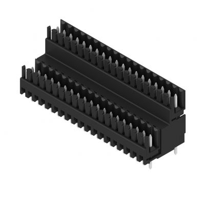 WEIDMULLER SLD 3.50V/38/180 4.5SN BK BX Wtyki PCB (złącza płyty), 3.50 mm, Liczba biegunów: 38, kąt odejścia: 180° 1698920000 /10szt./ (1698920000)