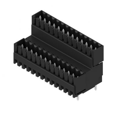 WEIDMULLER SLD 3.50V/26/180G  4.5SN BK BX Wtyki PCB (złącza płyty), 3.50 mm, Liczba biegunów: 26, kąt odejścia: 180° 1699000000 /10szt./ (1699000000)