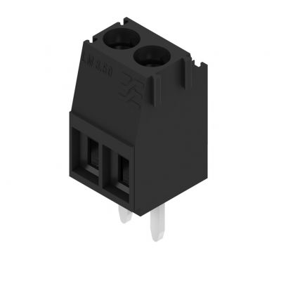 WEIDMULLER LM 3.50/02/90 4.5SN BK BX Zacisk płytki drukowanej, 3.50 mm, Liczba biegunów: 2, Kierunek odejścia przewodu: 90°, Przyłącze z jarzmem 1699670000 /100szt./ (1699670000)