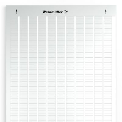 WEIDMULLER LM MT300 15/4.6 SI Oznaczenie urządzenia, samoprzylepny, 15 mm, poliester, bez PVC, srebrny 1724140001 /10szt./ (1724140001)