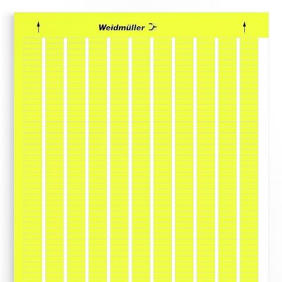 WEIDMULLER LM MT300 15/4.6 GE Oznaczenie urządzenia, samoprzylepny, 15 mm, poliester, bez PVC, żółty 1724141687 /10szt./ (1724141687)