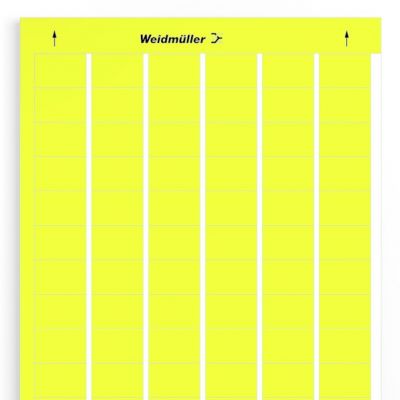 WEIDMULLER LM MT300 30/20 GE Oznaczenie urządzenia, samoprzylepny, 30 mm, poliester, bez PVC, żółty 1724161687 /10szt./ (1724161687)