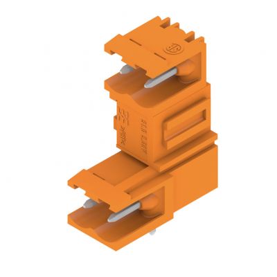 WEIDMULLER SLD 5.08V/04/90 3.2 SN OR BX Wtyki PCB (złącza płyty), 5.08 mm, Liczba biegunów: 4, kąt odejścia: 90° 1725170000 /50szt./ (1725170000)