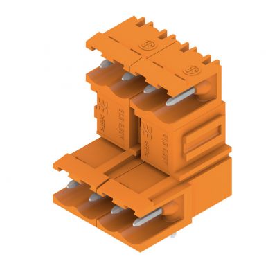 WEIDMULLER SLD 5.08V/08/90 3.2 SN OR BX Wtyki PCB (złącza płyty), 5.08 mm, Liczba biegunów: 8, kąt odejścia: 90° 1725190000 /50szt./ (1725190000)