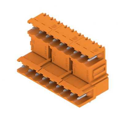 WEIDMULLER SLD 5.08V/18/90 3.2 SN OR BX Wtyki PCB (złącza płyty), 5.08 mm, Liczba biegunów: 18, kąt odejścia: 90° 1725240000 /20szt./ (1725240000)