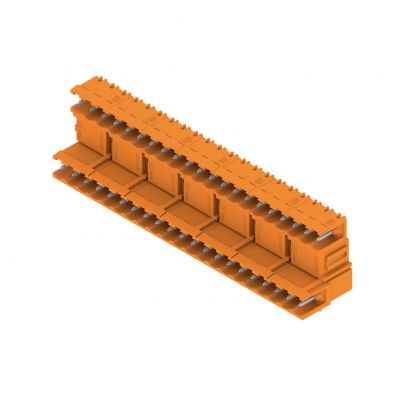 WEIDMULLER SLD 5.08V/42/90 3.2 SN OR BX Wtyki PCB (złącza płyty), 5.08 mm, Liczba biegunów: 42, kąt odejścia: 90° 1725360000 /10szt./ (1725360000)