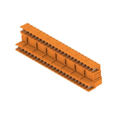 WEIDMULLER SLD 5.08V/46/90 3.2 SN OR BX Wtyki PCB (złącza płyty), 5.08 mm, Liczba biegunów: 46, kąt odejścia: 90° 1725380000 /10szt./ (1725380000)