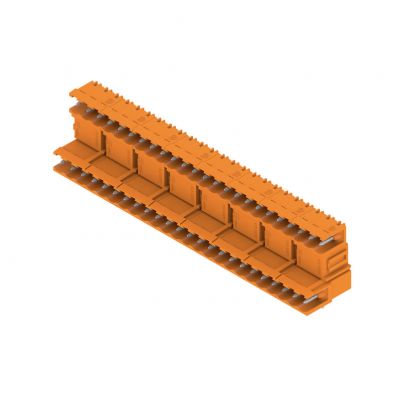 WEIDMULLER SLD 5.08V/48/90 3.2 SN OR BX Wtyki PCB (złącza płyty), 5.08 mm, Liczba biegunów: 48, kąt odejścia: 90° 1725390000 /10szt./ (1725390000)