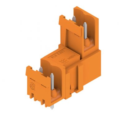 WEIDMULLER SLD 5.08V/04/180 3.2SN OR BX Wtyki PCB (złącza płyty), 5.08 mm, Liczba biegunów: 4, kąt odejścia: 180° 1725650000 /50szt./ (1725650000)
