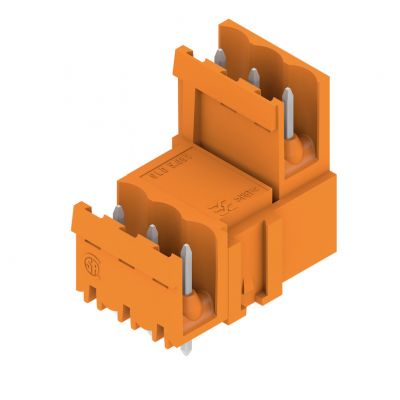 WEIDMULLER SLD 5.08V/06/180 3.2SN OR BX Wtyki PCB (złącza płyty), 5.08 mm, Liczba biegunów: 6, kąt odejścia: 180° 1725660000 /50szt./ (1725660000)