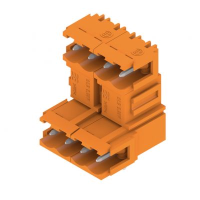 WEIDMULLER SLD 5.08V/08/90B 3.2 SN OR BX Wtyki PCB (złącza płyty), 5.08 mm, Liczba biegunów: 8, kąt odejścia: 90° 1726300000 /50szt./ (1726300000)