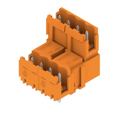 WEIDMULLER SLD 5.08V/08/180B 3.2SN OR BX Wtyki PCB (złącza płyty), 5.08 mm, Liczba biegunów: 8, kąt odejścia: 180° 1726760000 /50szt./ (1726760000)