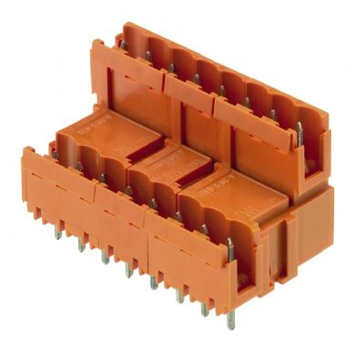 WEIDMULLER SLD 5.08V/16/180B 3.2SN OR BX Wtyki PCB (złącza płyty), 5.08 mm, Liczba biegunów: 16, kąt odejścia: 180° 1726800000 /20szt./ (1726800000)