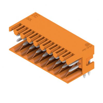 WEIDMULLER S2L 3.50/18/90 3.5SN OR BX Wtyki PCB (złącza płyty), 3.50 mm, Liczba biegunów: 18, kąt odejścia: 90° 1728210000 /54szt./ (1728210000)