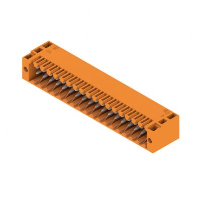 WEIDMULLER S2L 3.50/36/90F 3.5SN OR BX Wtyki PCB (złącza płyty), 3.50 mm, Liczba biegunów: 36, kąt odejścia: 90° 1728620000 /24szt./ (1728620000)