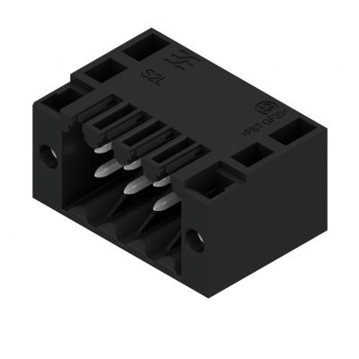 WEIDMULLER S2L 3.50/08/90F 3.5SN BK BX Wtyki PCB (złącza płyty), 3.50 mm, Liczba biegunów: 8, kąt odejścia: 90° 1728640000 /84szt./ (1728640000)