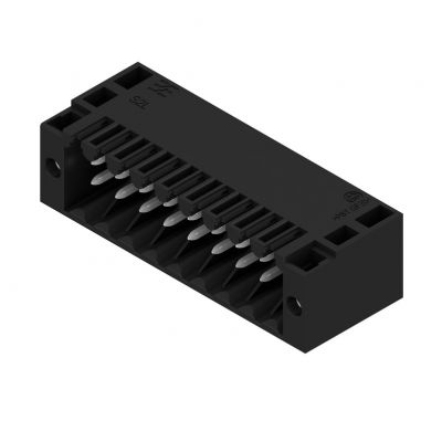 WEIDMULLER S2L 3.50/18/90F 3.5SN BK BX Wtyki PCB (złącza płyty), 3.50 mm, Liczba biegunów: 18, kąt odejścia: 90° 1728690000 /48szt./ (1728690000)