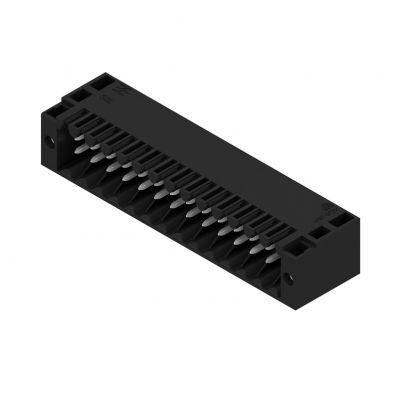 WEIDMULLER S2L 3.50/28/90F 3.5SN BK BX Wtyki PCB (złącza płyty), 3.50 mm, Liczba biegunów: 28, kąt odejścia: 90° 1728740000 /30szt./ (1728740000)