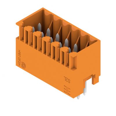 WEIDMULLER S2L 3.50/12/180G 3.5SN OR BX Wtyki PCB (złącza płyty), 3.50 mm, Liczba biegunów: 12, kąt odejścia: 180° 1728820000 /78szt./ (1728820000)