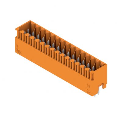 WEIDMULLER S2L 3.50/30/180G 3.5SN OR BX Wtyki PCB (złącza płyty), 3.50 mm, Liczba biegunów: 30, kąt odejścia: 180° 1728910000 /30szt./ (1728910000)