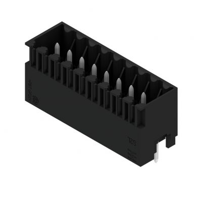 WEIDMULLER S2L 3.50/18/180G 3.5SN BK BX Wtyki PCB (złącza płyty), 3.50 mm, Liczba biegunów: 18, kąt odejścia: 180° 1729010000 /54szt./ (1729010000)