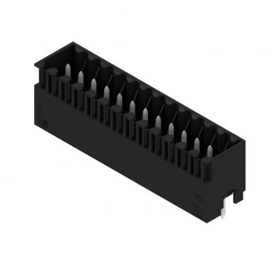 WEIDMULLER S2L 3.50/26/180G 3.5SN BK BX Wtyki PCB (złącza płyty), 3.50 mm, Liczba biegunów: 26, kąt odejścia: 180° 1729050000 /36szt./ (1729050000)