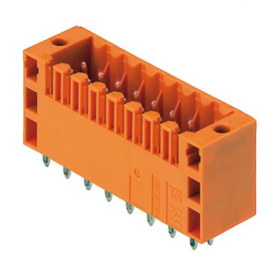 WEIDMULLER S2L 3.50/16/180F 3.5SN OR BX Wtyki PCB (złącza płyty), 3.50 mm, Liczba biegunów: 16, kąt odejścia: 180° 1729480000 /48szt./ (1729480000)