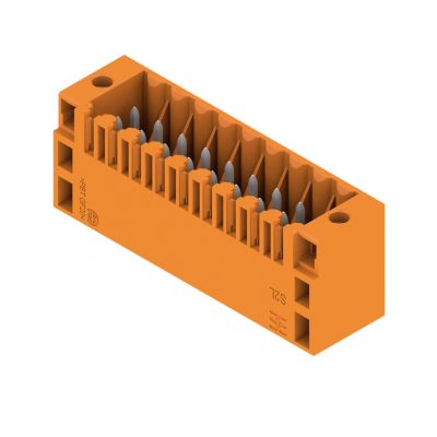 WEIDMULLER S2L 3.50/18/180F 3.5SN OR BX Wtyki PCB (złącza płyty), 3.50 mm, Liczba biegunów: 18, kąt odejścia: 180° 1729490000 /48szt./ (1729490000)