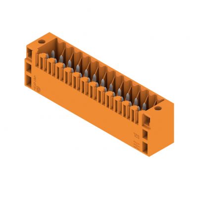 WEIDMULLER S2L 3.50/26/180F 3.5SN OR BX Wtyki PCB (złącza płyty), 3.50 mm, Liczba biegunów: 26, kąt odejścia: 180° 1729530000 /30szt./ (1729530000)