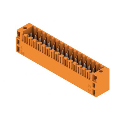 WEIDMULLER S2L 3.50/32/180F 3.5SN OR BX Wtyki PCB (złącza płyty), 3.50 mm, Liczba biegunów: 32, kąt odejścia: 180° 1729560000 /24szt./ (1729560000)