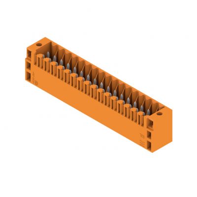 WEIDMULLER S2L 3.50/34/180F 3.5SN OR BX Wtyki PCB (złącza płyty), 3.50 mm, Liczba biegunów: 34, kąt odejścia: 180° 1729570000 /24szt./ (1729570000)