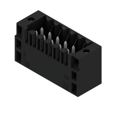 WEIDMULLER S2L 3.50/12/180F 3.5SN BK BX Wtyki PCB (złącza płyty), 3.50 mm, Liczba biegunów: 12, kąt odejścia: 180° 1729620000 /66szt./ (1729620000)