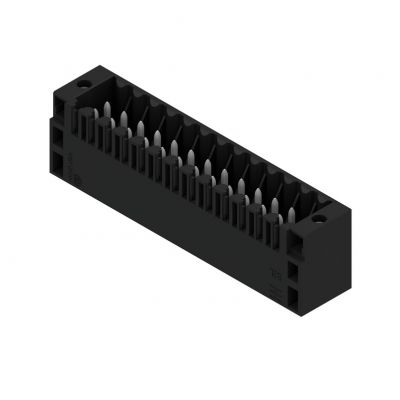 WEIDMULLER S2L 3.50/26/180F 3.5SN BK BX Wtyki PCB (złącza płyty), 3.50 mm, Liczba biegunów: 26, kąt odejścia: 180° 1729690000 /30szt./ (1729690000)