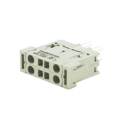 WEIDMULLER HDC-CM-4SZF AG Wkład modułu złącza przemysłowego, Typoszereg: moduł ConCept, złącze sprężynowe, Liczba biegunów: 4 1730120000 /10szt./ (1730120000)