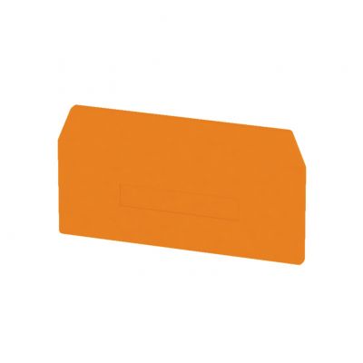 WEIDMULLER ZAP/TW ZDU16 OR Płyta separacyjna (terminal), Płyta zamykająca i pośrednia, 82.2 mm x 43.4 mm, pomarańczowy 1745160000 /20szt./ (1745160000)