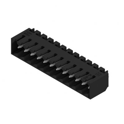 WEIDMULLER SL-SMT 3.50/12/180G 1.5SN BK BX Wtyki PCB (złącza płyty), 3.50 mm, Liczba biegunów: 12, kąt odejścia: 180° 1753082001 /50szt./ (1753082001)