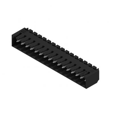 WEIDMULLER SL-SMT 3.50/16/180G 1.5SN BK BX Wtyki PCB (złącza płyty), 3.50 mm, Liczba biegunów: 16, kąt odejścia: 180° 1753122001 /50szt./ (1753122001)
